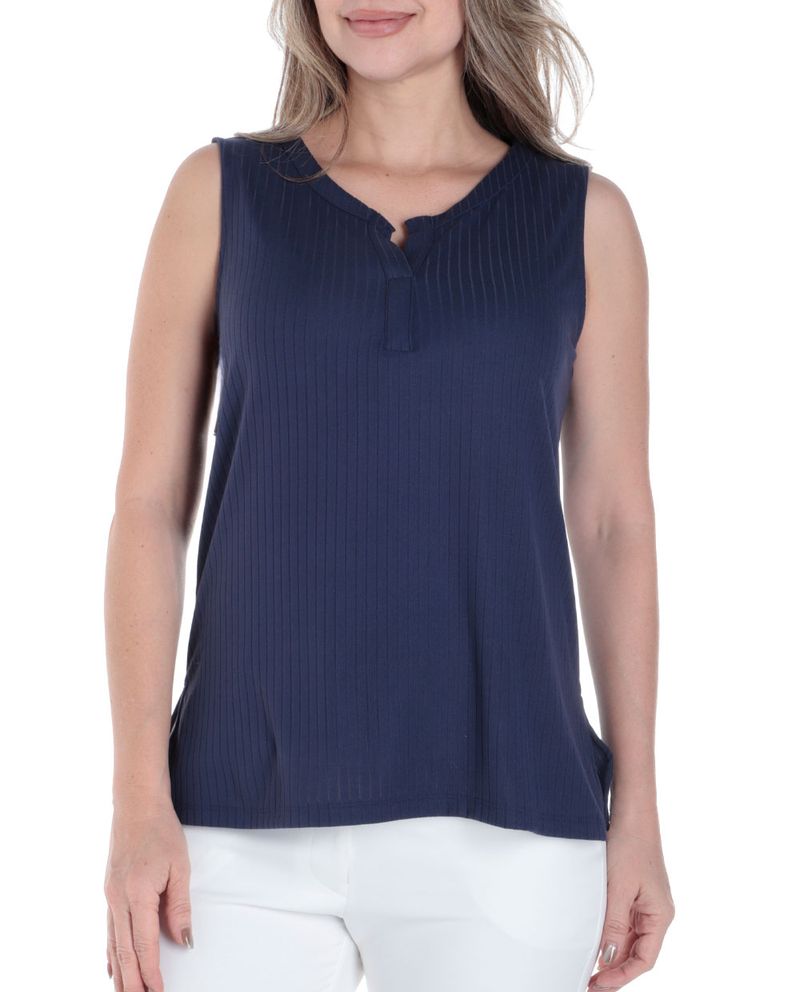 104858088-Blusa-Nicolle-casual-azul-sin-mangas-para-mujer