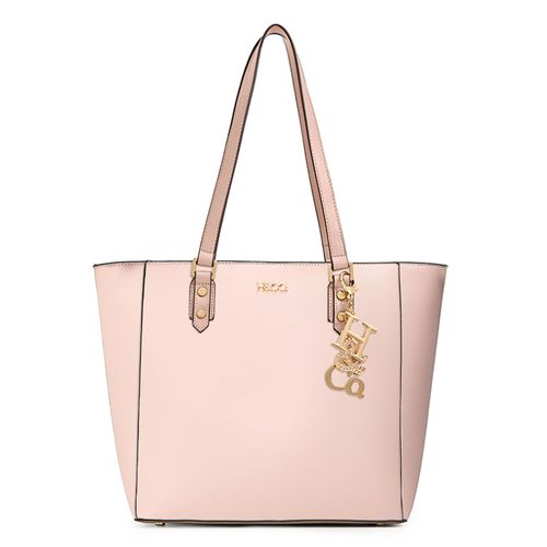 Cartera tote H&Co color rosado para mujer