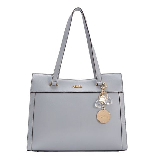 Cartera tote H&Co color gris para mujer
