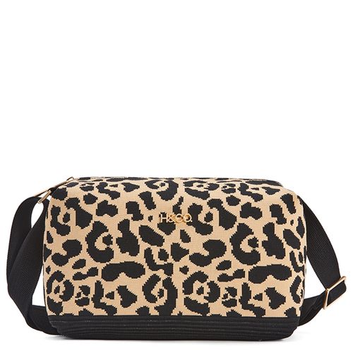 Cartera crossbody H&Co bicolor para mujer
