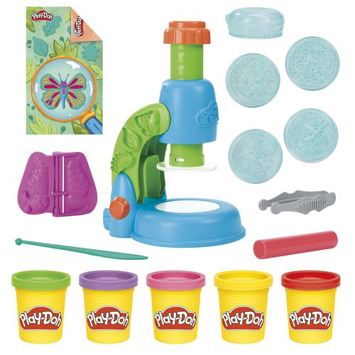 Play-Doh Set Microscopio Luminoso
