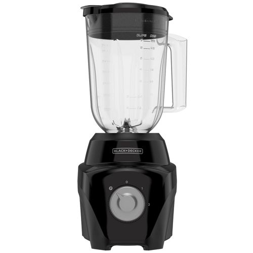 Licuadora ice crush jarra de vidrio 2vel  700w 1.25l negro