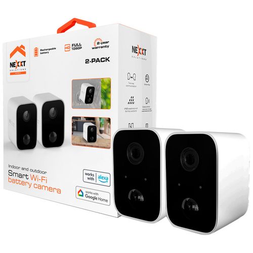 Cámara de Seguridad para exteriores Nexxt NHC-O640 2 Pack