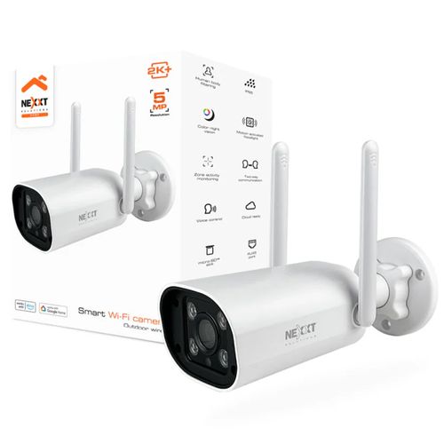 Cámara de seguridad smart Wi-Fi Nexxt para exteriores