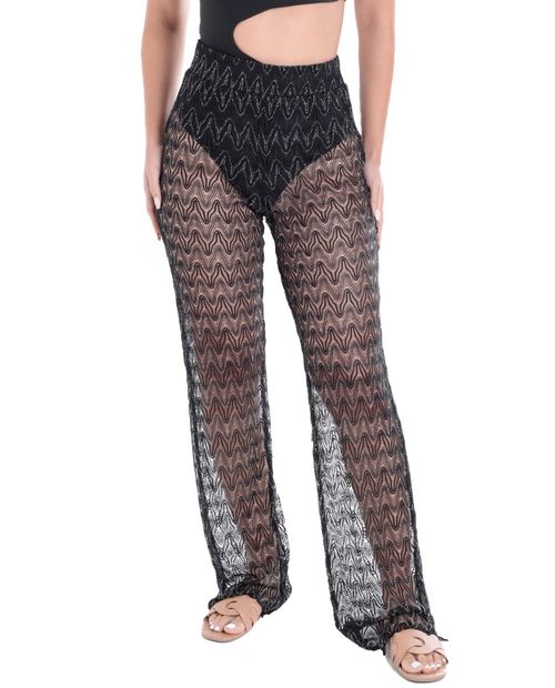 Salida de baño Orange estilo pantalón para mujer