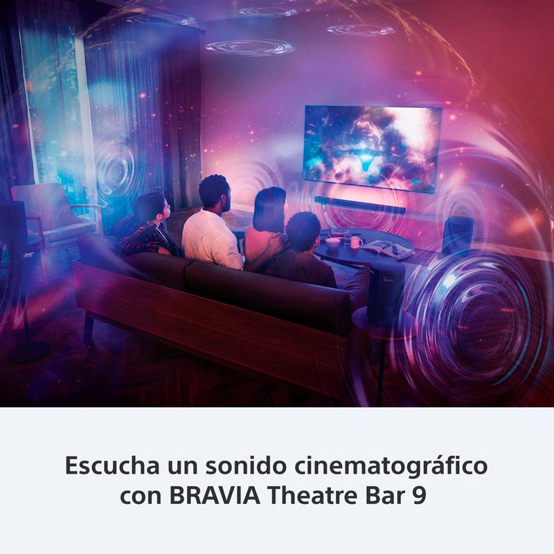 Barra de sonido Sony BRAVIA Theatre Bar 9 HT-A9000 con 13 Barra de sonido Sony BRAVIA Theatre Bar 9 HT-A9000 con 13