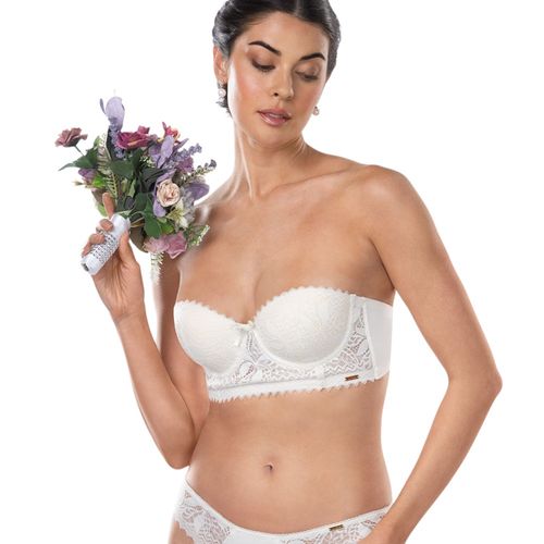 Brassier Lovable strapless blanco para mujer