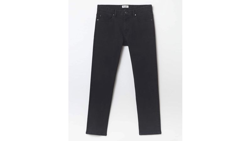 Jeans Sfera slim fit negro denim para hombre