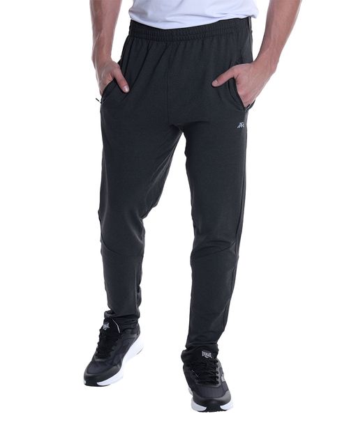 Pants deportivo Teammate sólido gris oscuro para hombre