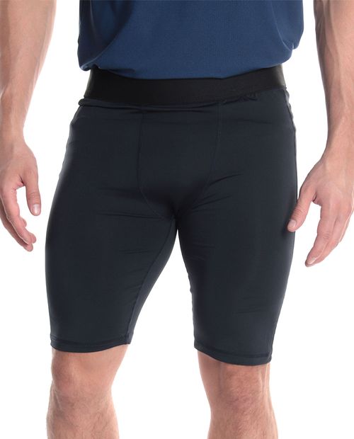 Short deportivo tipo biker Teammate azul navy para hombre