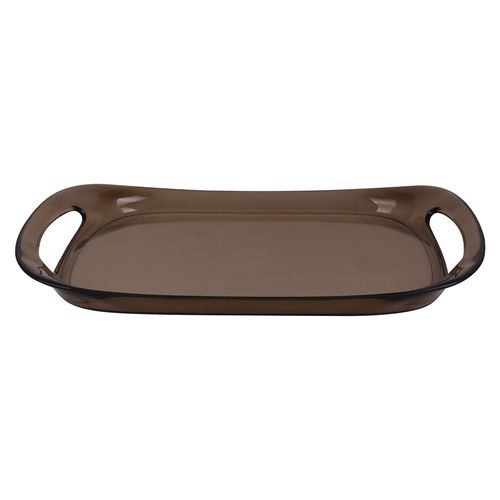 Bandeja cuadrada de acrílico 44 cm