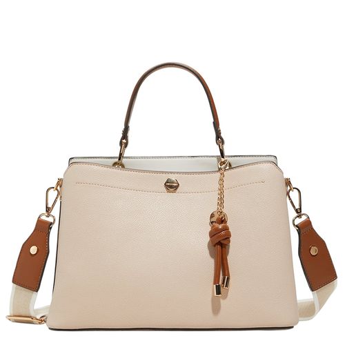 Cartera satchel Aldo color café para mujer