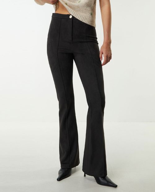 Pantalón Sfera flare de cintura alta para mujer
