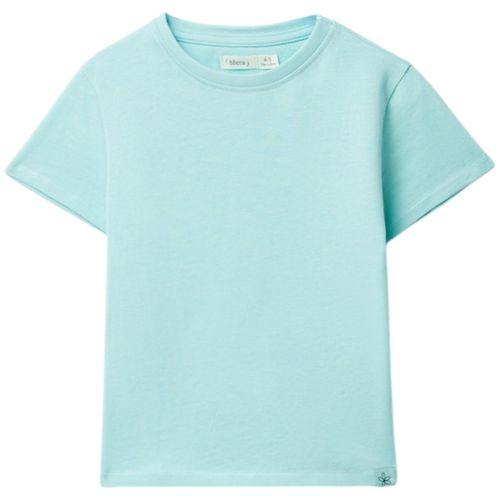 Blusa verde sólido para niña