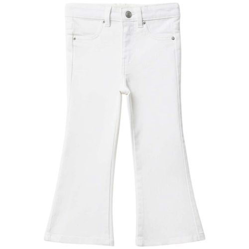 Pantalón blanco sólido para niña