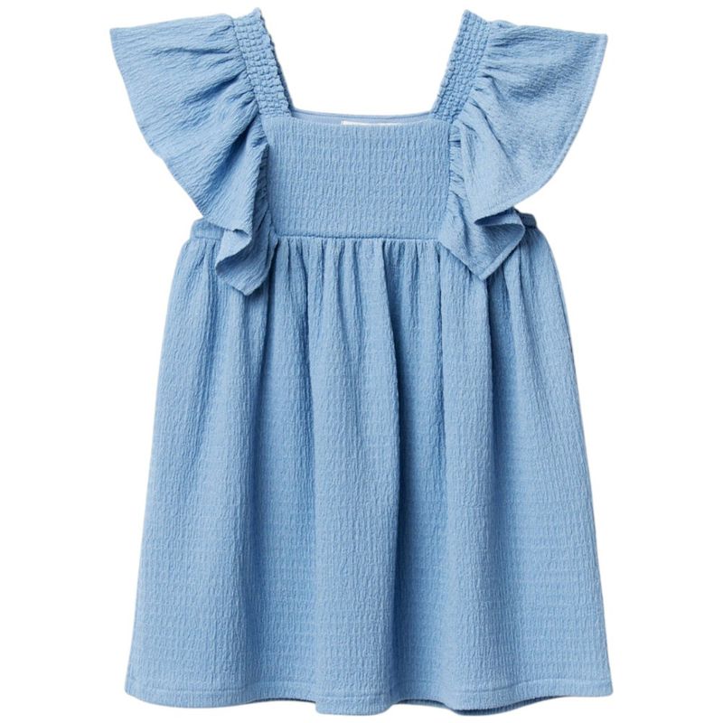 Vestido-azul-solido-para-niña-104872171