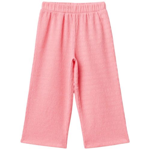 Pantalón rosado sólido para niña