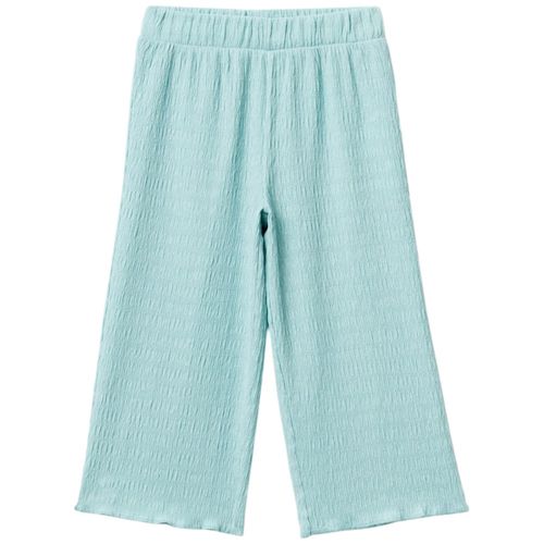 Pantalón verde sólido para niña