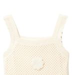 Vestido-beige-con-crochet-para-niña-104872246