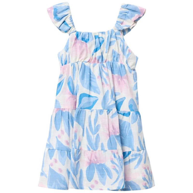 Vestido-multicolor-con-estampado-para-niña-104872252