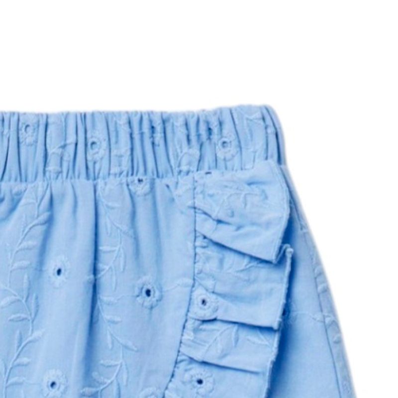 Falda-short-azul-calado-para-niña-104872277