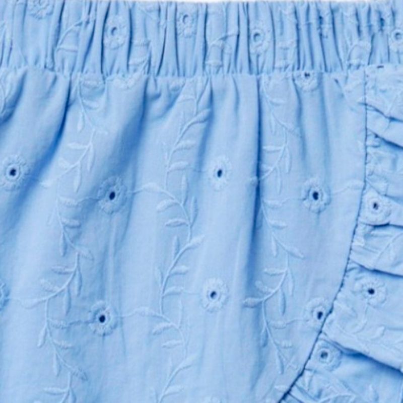Falda-short-azul-calado-para-niña-104872277
