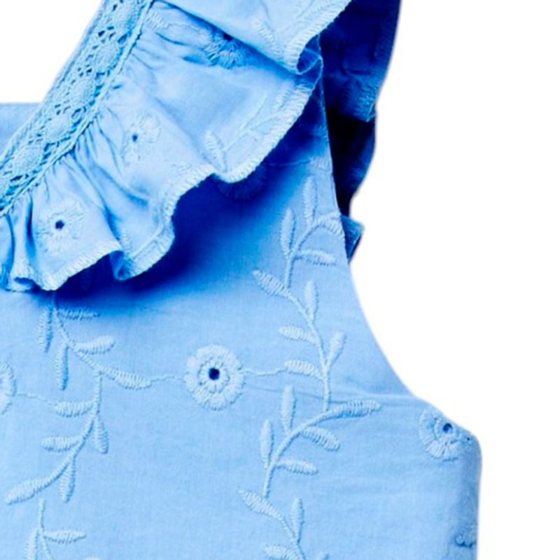 Blusa-azul-calado-para-niña-104872281