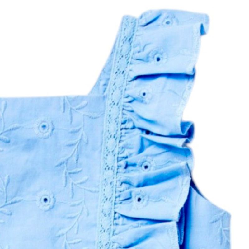 Blusa-azul-calado-para-niña-104872281