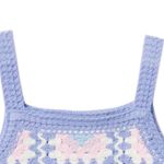 Blusa-multicolor-con-crochet-para-niña-104872312
