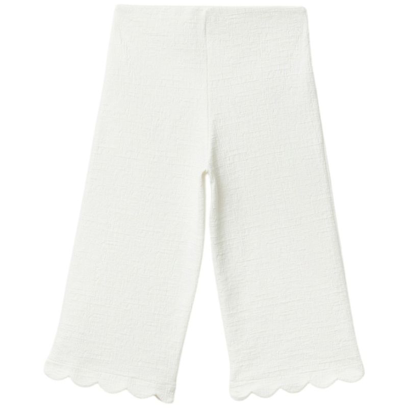 Pantalon-blanco-solido-para-niña-104872367