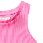 Blusa-rosada-con-acanalado-para-niña-104872402