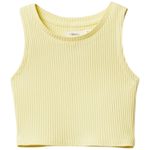 Blusa-amarilla-con-acanalado-para-niña-104872409