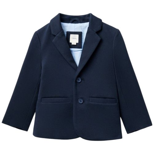 Blazer azul sólido para niño