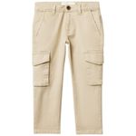 Pantalon-beige-solido-para-niño-104874717