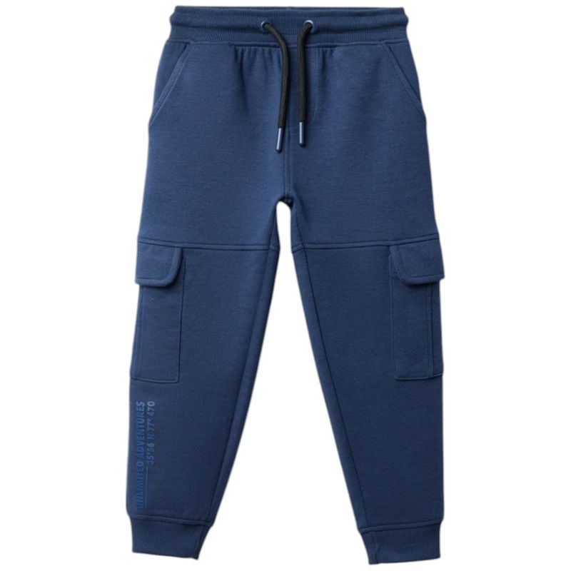 Jogger-azul-solido-para-niño-104874725