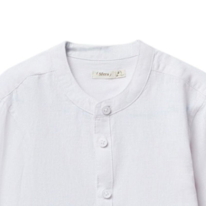 Camisa-blanca-solido-para-niño-104874739