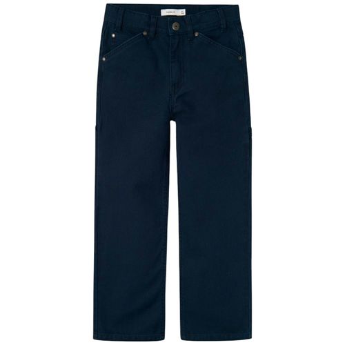 Pantalón azul sólido para niño