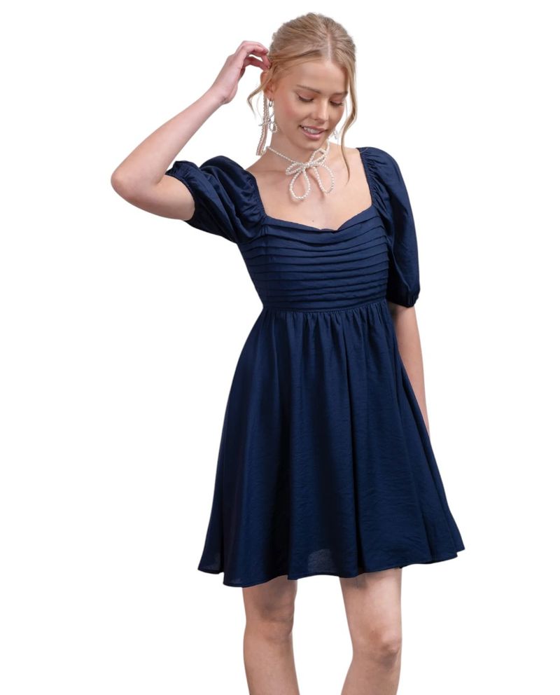 104869305-Vestido-Mine-casual-mangas-3-4-para-mujer