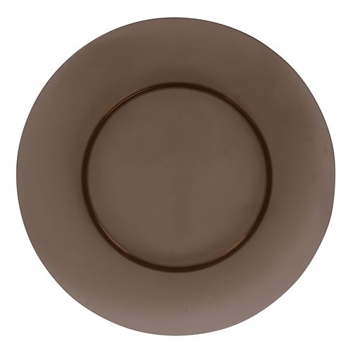 Plato de servir acrílico 25 cm