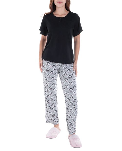 Pijama con pantalón St. Jacks multicolor para mujer