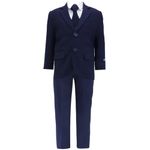Traje-formal-de-5-piezas-bicolor-solido-para-niño-104701348