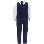 Traje-formal-de-5-piezas-bicolor-solido-para-niño-104701351