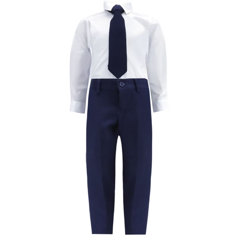 Traje-formal-de-5-piezas-bicolor-solido-para-niño-104701351