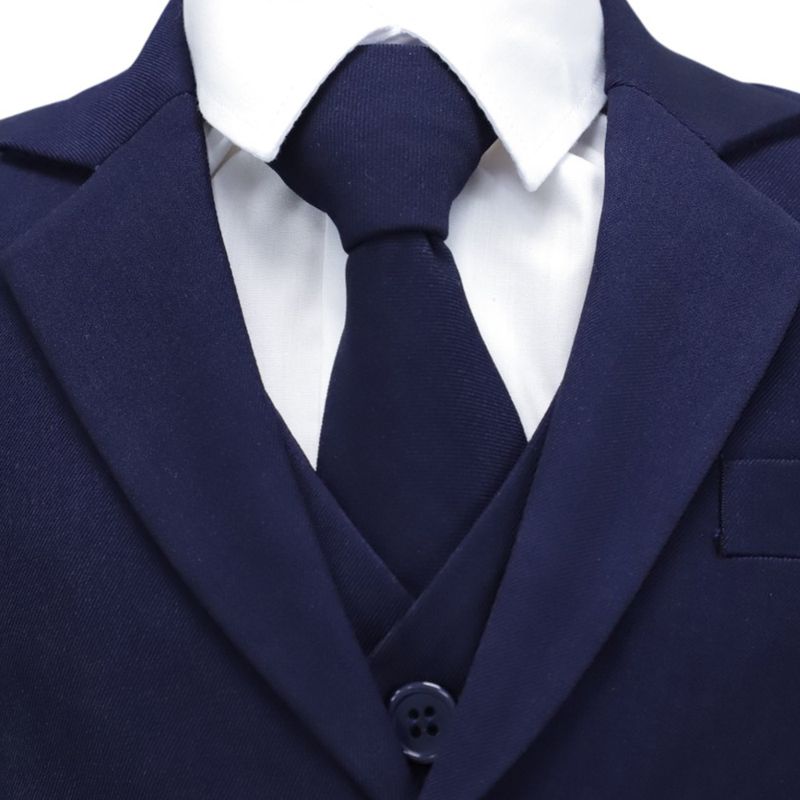 Traje-formal-de-5-piezas-bicolor-solido-para-niño-104701351