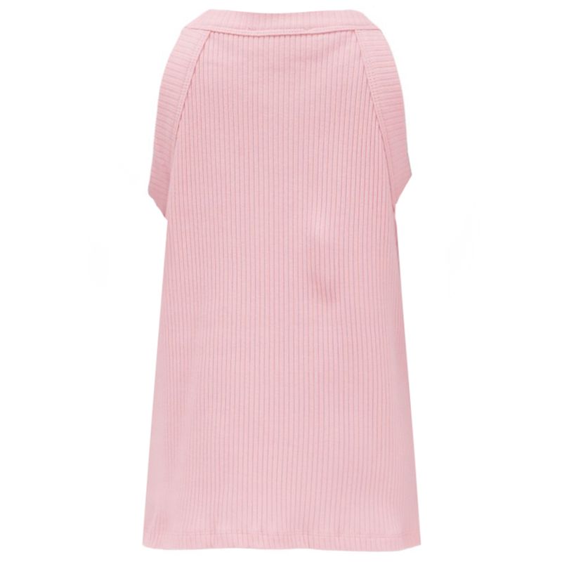 Blusa-rosada-con-acanalado-para-niña-104743540