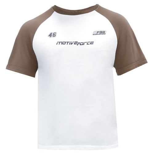 Camiseta bicolor con estampado para niño