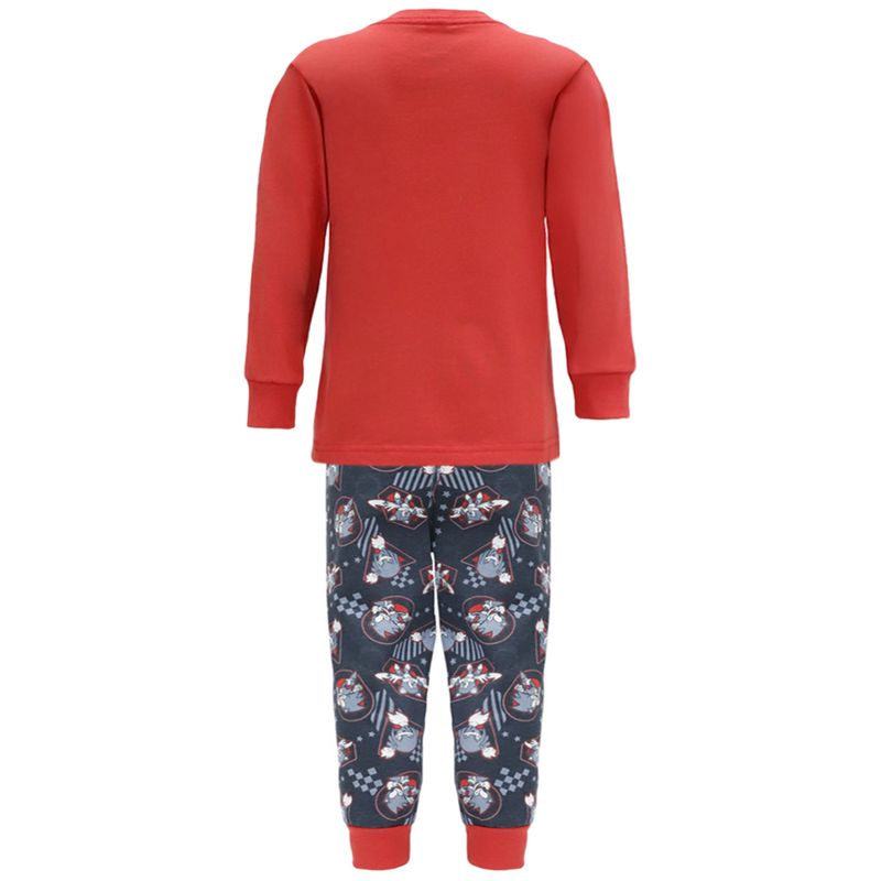 Pijama-de-2-piezas-bicolor-con-estampado-de-Sonic-para-niño-104847487