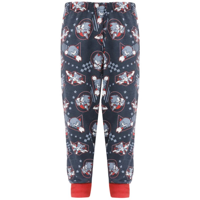 Pijama-de-2-piezas-bicolor-con-estampado-de-Sonic-para-niño-104847487