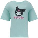 Blusa-verde-con-estampado-de-Hello-Kitty-para-niña-104859819