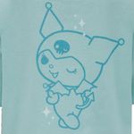 Blusa-verde-con-estampado-de-Hello-Kitty-para-niña-104859819